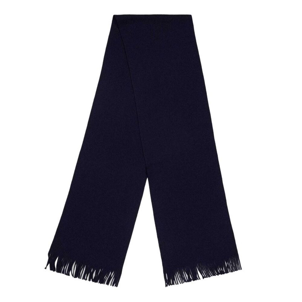Boss Albas Knitted Midweight Scarf / Dark Blue